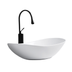 VELDMAN Biała umywalka nablatowa ZUZAN 42 cm