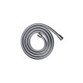Srebrny wąż PVC do zestawu prysznicowego