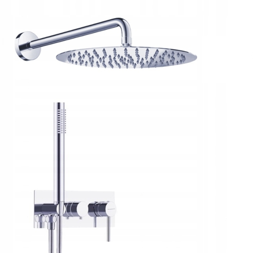 VELDMAN Zestaw podtynkowy COSTA-2 deszczownica slim 25 cm