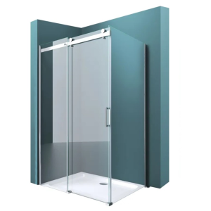 VELDMAN Kabina prysznicowa przesuwna TESSA 8 mm 130 x 80 cm