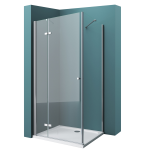 VELDMAN Kabina prysznicowa KARLO 6 mm 80 x 90 cm
