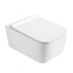 VELDMAN MUSZLA WC RIMLESS CUBIC + DESKA WOLNOOPADAJĄCA DUROPLAST