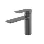 VELDMAN Grafitowa bateria umywalkowa niska LIVIA tytan