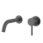 VELDMAN Grafitowa ścienna bateria umywalkowa COSTA tytan