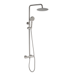 VELDMAN Zestaw prysznicowy natynkowy COSTA szczotkowany NIKIEL