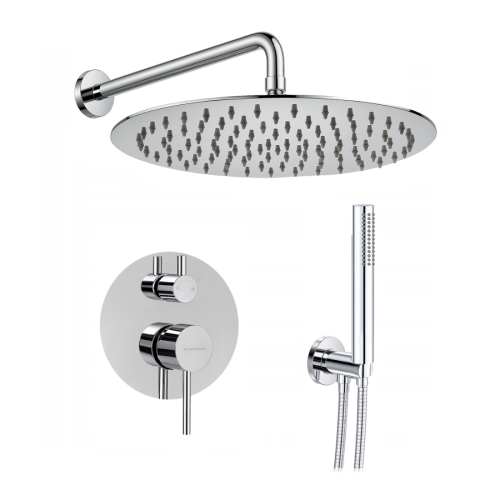 VELDMAN Zestaw podtynkowy COSTA deszczownica Slim 40 cm