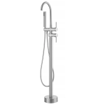 VELDMAN Bateria wannowa wolnostojąca COSTA nikiel szczotkowany