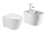 VELDMAN ZESTAW MISA WC BIDET DESKA SLIM ALBA