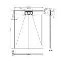 Rysunek techniczny do brodzika 100x140