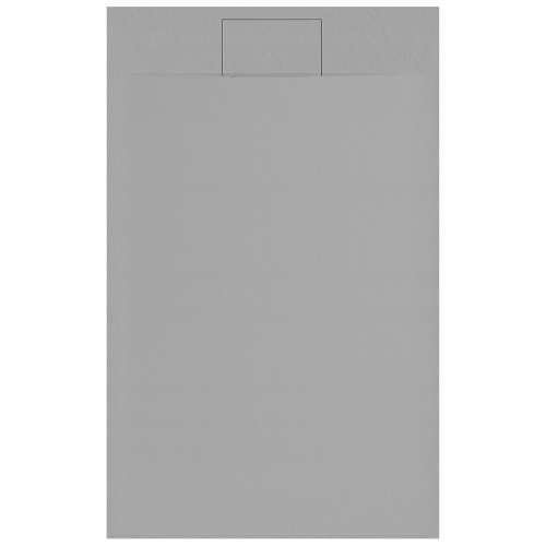 VELDMAN Brodzik prysznicowy TOLEDO SLIM szary 100 x 120 cm syfon
