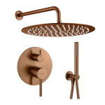 VELDMAN Zestaw podtynkowy COSTA MIEDŹ SZCZOTKOWANA