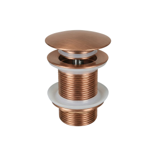 VELDMAN Korek klik klak bez przelewu MIEDŹ SZCZOTKOWANA