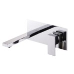 VELDMAN Bateria umywalkowa ścienna QUADRO chrom