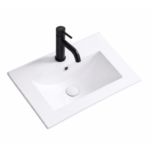 VELDMAN Umywalka ceramiczna LACUS wpuszczana w blat rozmiar do wyboru