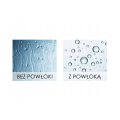 Grafika porównująca szyby bez powłoki (mokra, spływająca woda) i z powłoką easy clean (woda tworzy kuliste krople).png