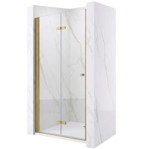 VELDMAN Drzwi prysznicowe składane COMO 123 - 126 cm