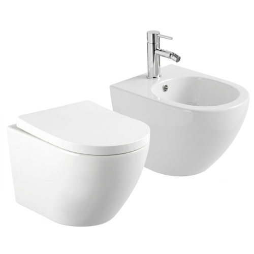 VELDMAN Misa WC VERONA RIMLESS BIDET DESKA 