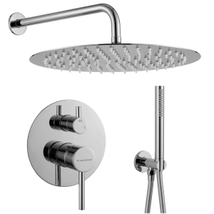 VELDMAN Zestaw podtynkowy COSTA deszczownica slim 30 cm 