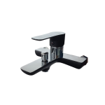 VELDMAN Bateria wannowa ścienna HUDSON czarny mat black
