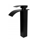 VELDMAN Bateria umywalkowa wysoka DORA czarny mat black