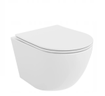 VELDMAN MUSZLA WC RIMLESS VERA DESKA WOLNOOPADAJĄCA DUROPLAST