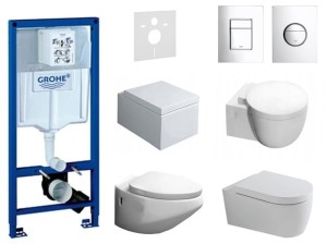 GROHE RAPID SL + PRZYCISK + MATA + MISA WC DO WYBORU